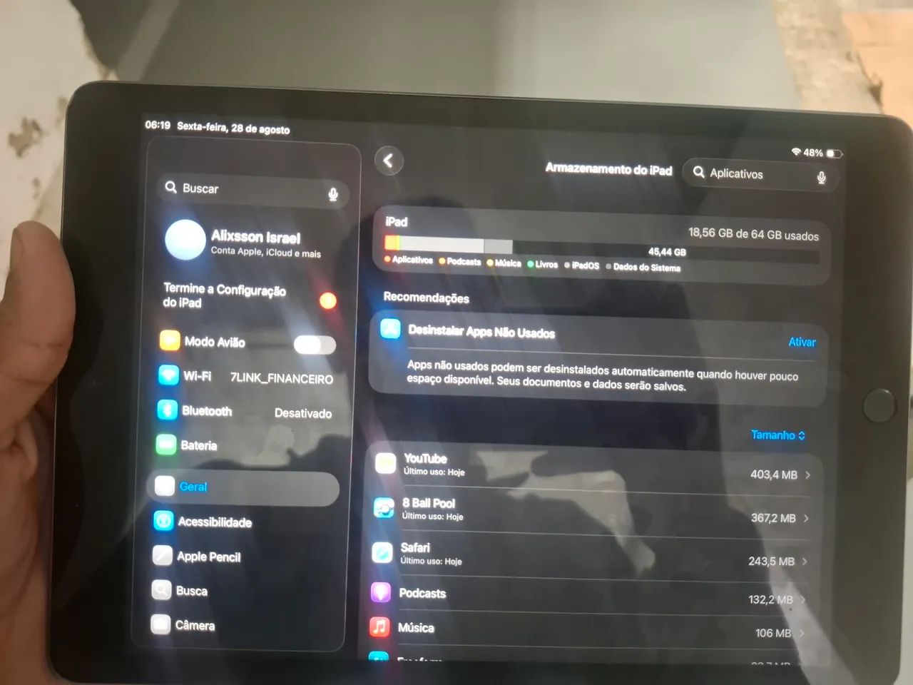 IPAD 9° GERAÇAO 64GB - Foto 4