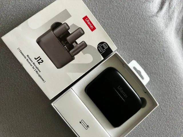 Kit com 2 Microfones Sem Fio Ulanzi J12 Lightning - Foto 5