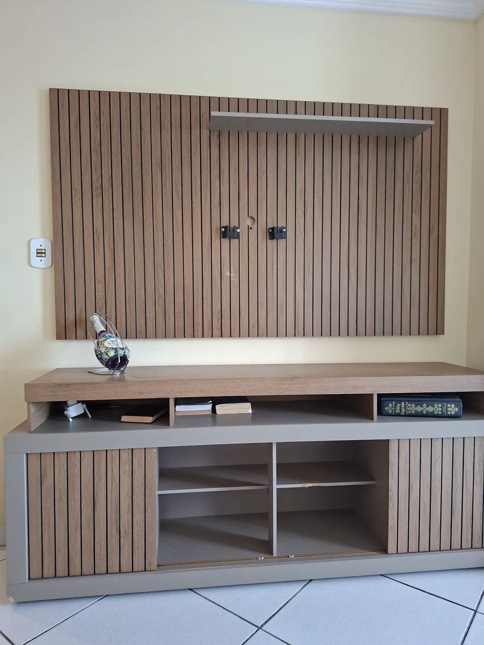 Rack com painel
