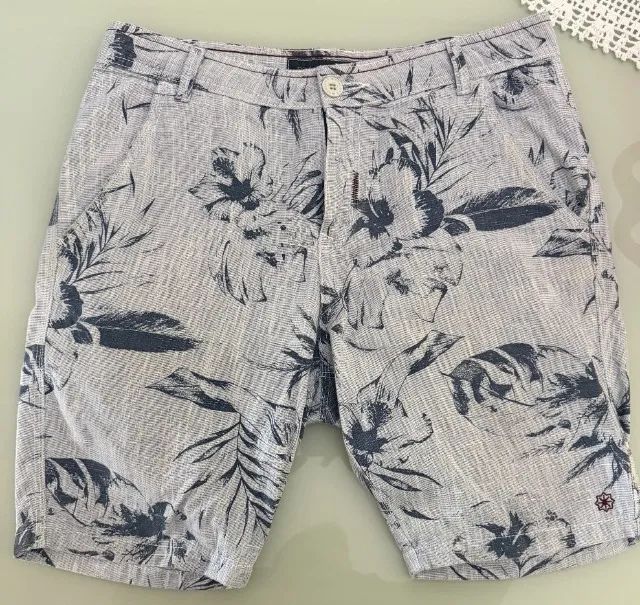Bermuda de linho Stalker tamanho 40