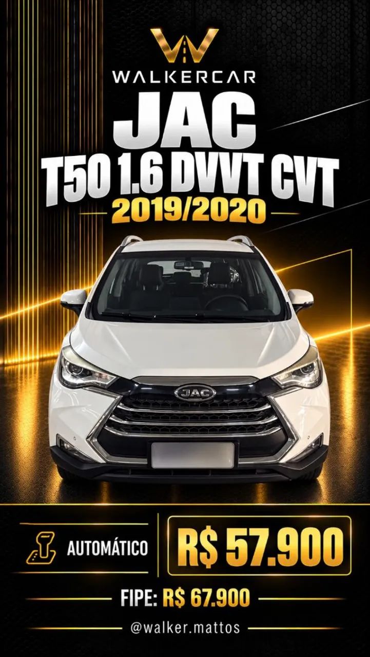 JAC T50 T50 1.6 16V 5p Aut. 2020