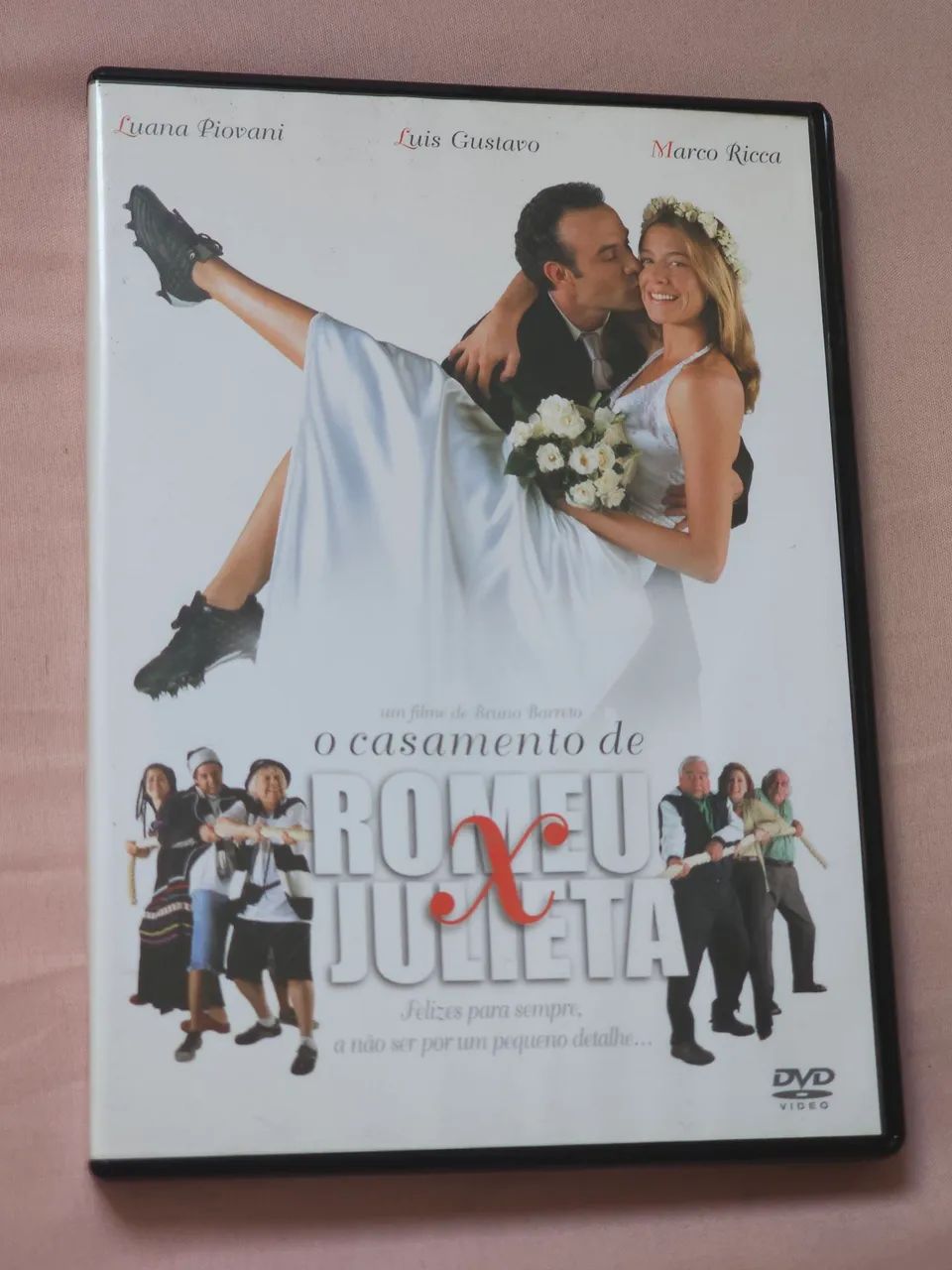 DVD - O Casamento de Romeu e Julieta - Marco Ricca - Luana Piovani - Com Encarte