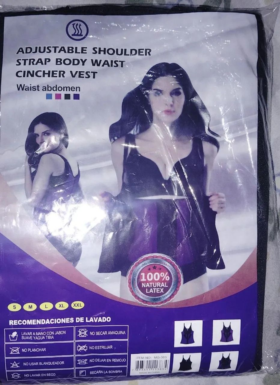 Cinta modeladora na cor preta nova