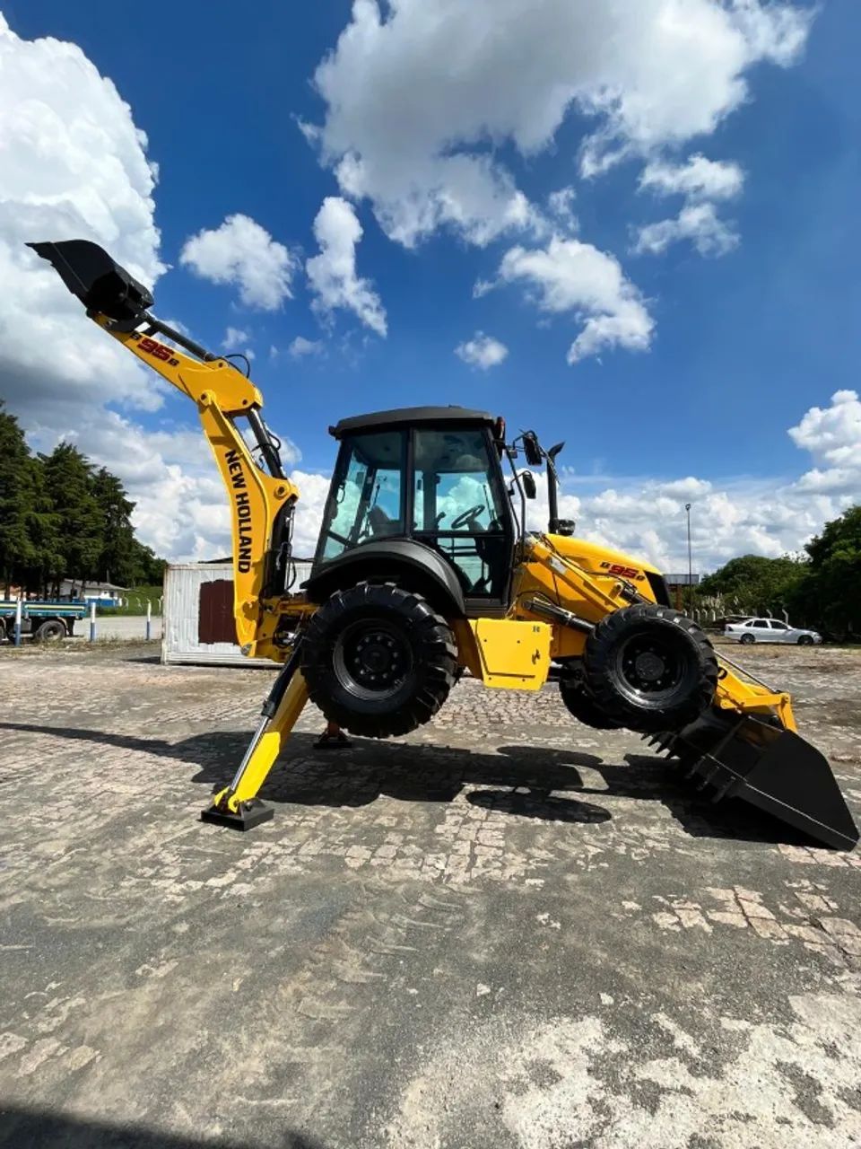 Retro Escavadeira New Holland B95B - Foto 3
