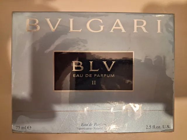 BVLGARI BLV  II EDP, 75m, vintage, lacrado.