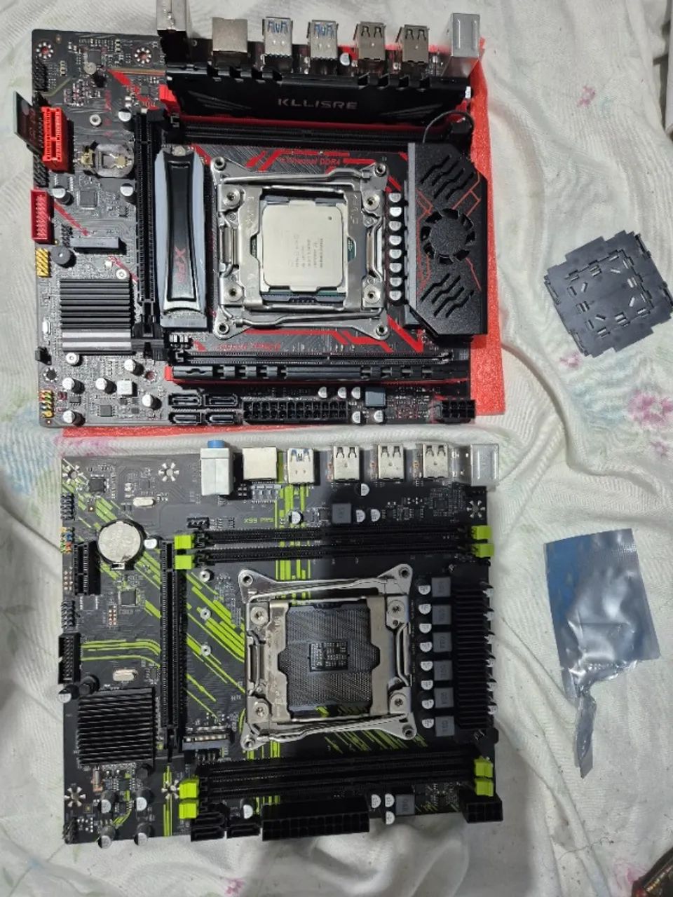 Kit xeon 2667v4 placa x99 hs9 lga2011 - Foto 3