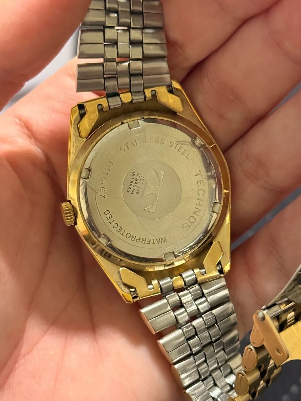 Relógio Technos Riviera Dourado - Detalhes em Cristais - Foto 3
