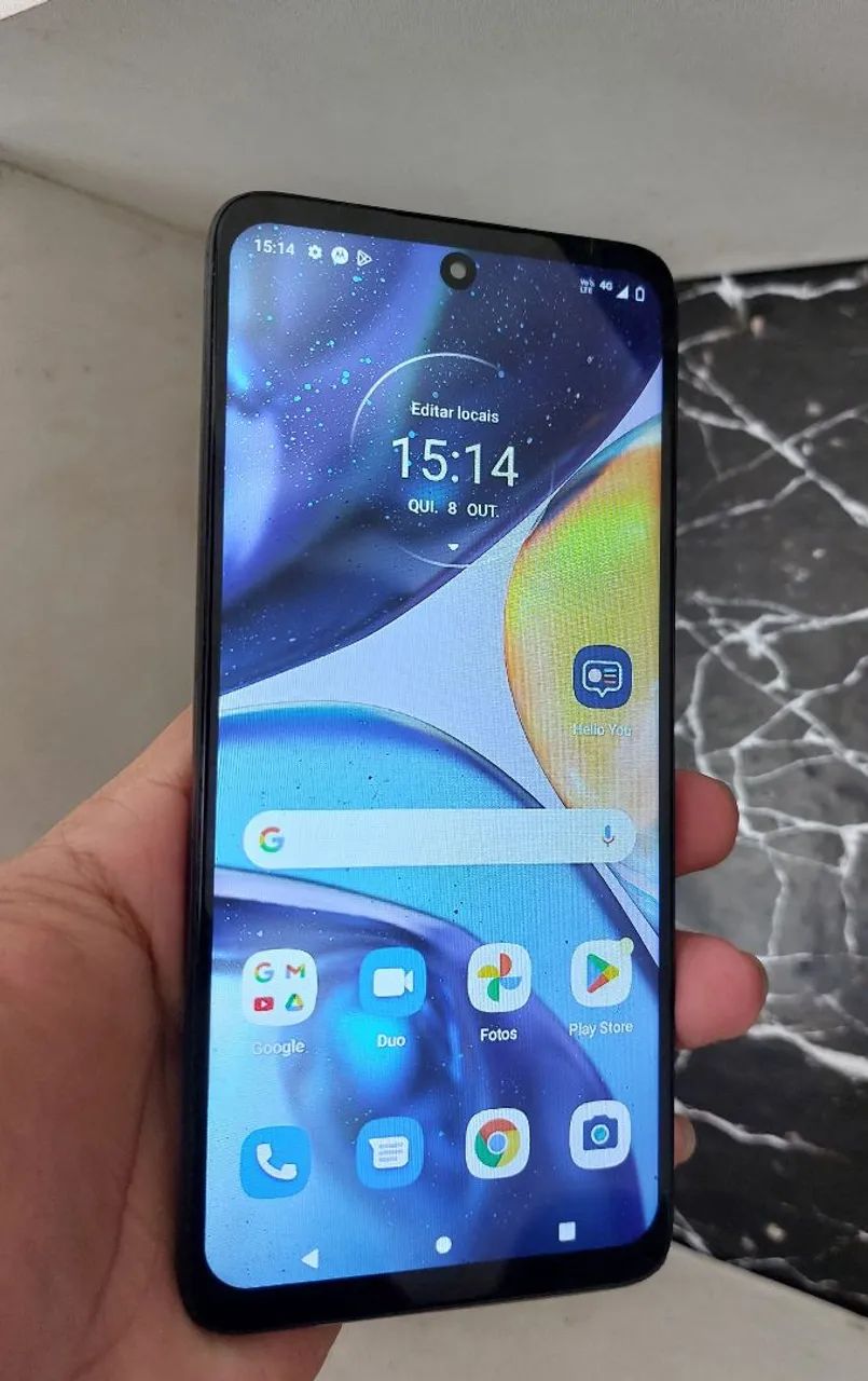 Vendo moto g22 funciona perfeitamente 