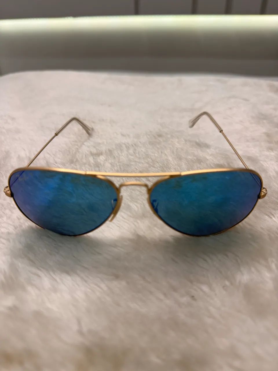 Óculos Ray-Ban RB3025 Aviator Flash Lenses Original - Foto 3