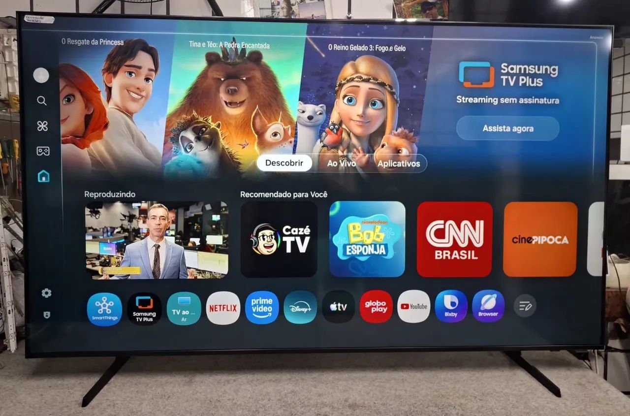 Tv "75 Samsung 3x1 Smart 4k