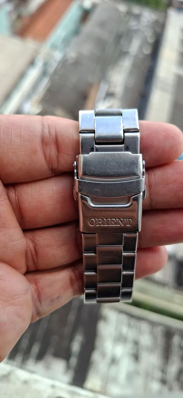 Relógio orient original vendo olx pay mais entrega para todo Brasil faço envio  - Foto 5
