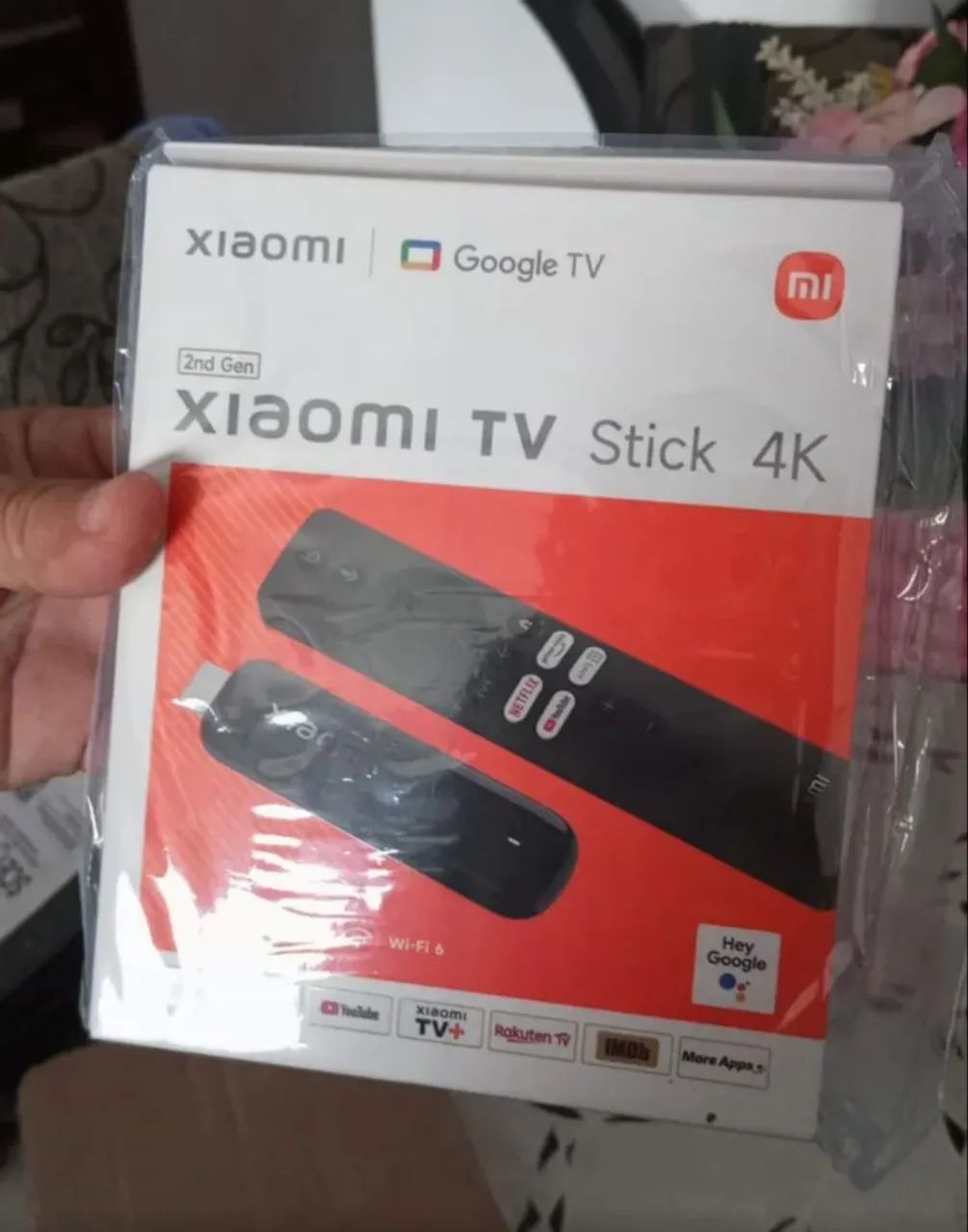 Xiaomi TV Stick 4k de 2ª geração com controle remoto do Google TV402625406939310082
