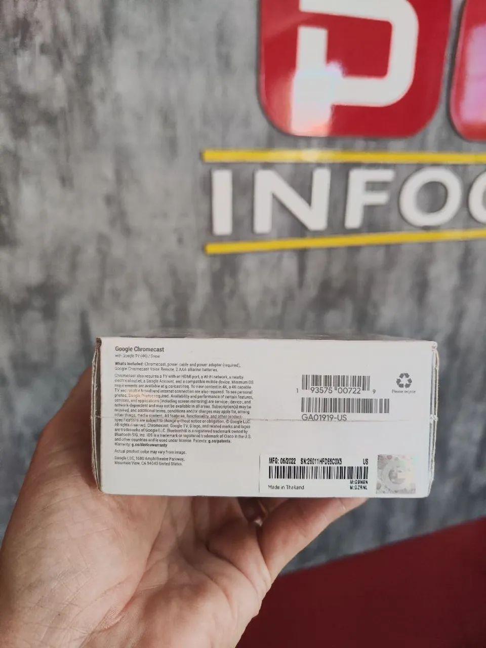 Chromecast Google Tv com controle  - Foto 4