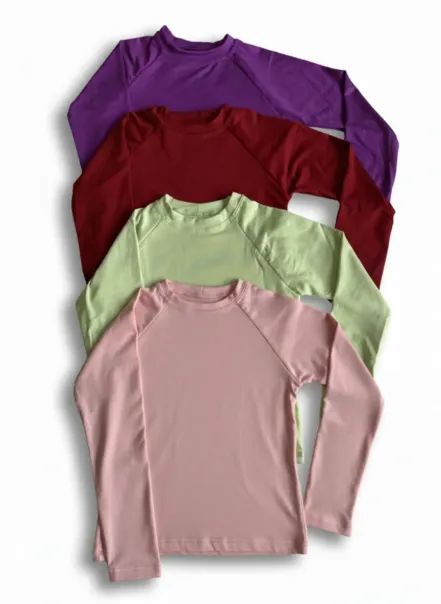 Estoque Camisa térmica proteção UV infantil - Foto 2