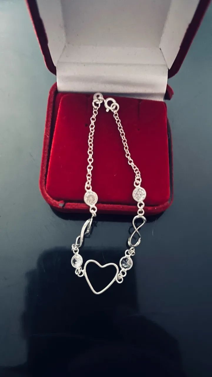 Pulseira de prata feminina  - Foto 3