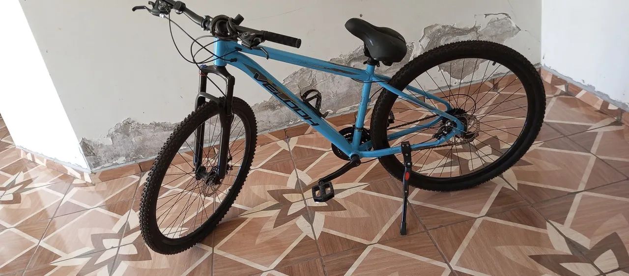 Bicicleta aro 29 azul - Foto 4