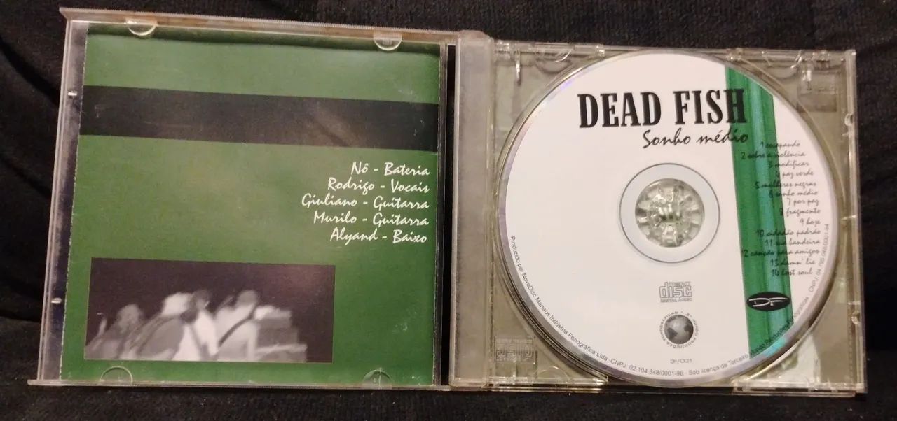 CD Dead Fish - Sonho Médio  - Foto 3