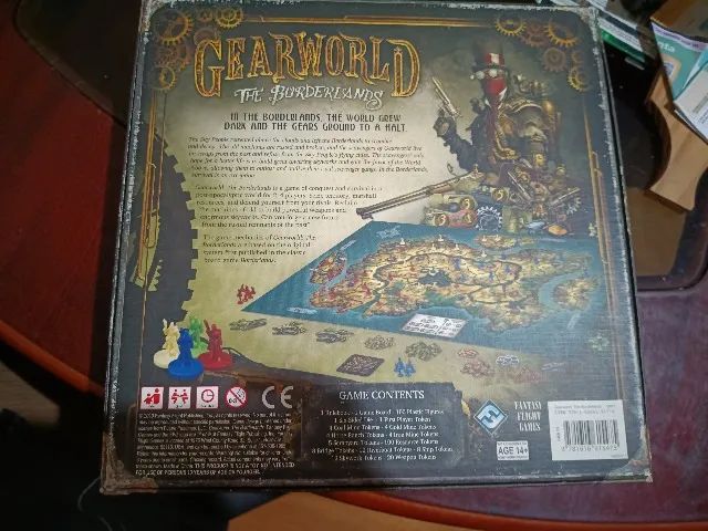 Gearworld the borderlands jogo de tabuleiro - Foto 2
