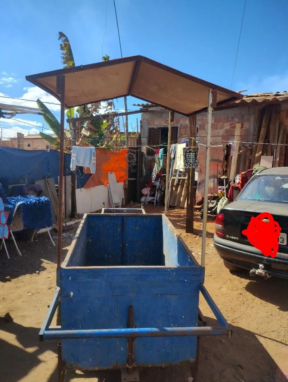 Um ótimo carrinho com opções para trabalhar com reciclagem ou pequenas vendas