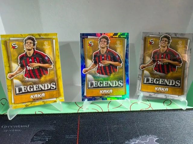 Kaká + Ronaldo + Roy Keane | 4 Cards Topps UEFA Legends - Foto 2