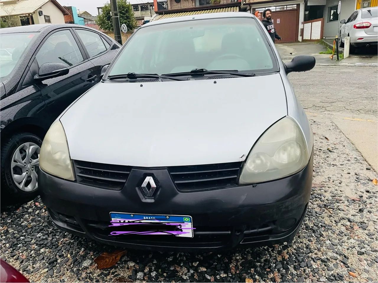 Renault Clio Authentique Hi-flex 1.0 16V 3P 2008 - Foto 3
