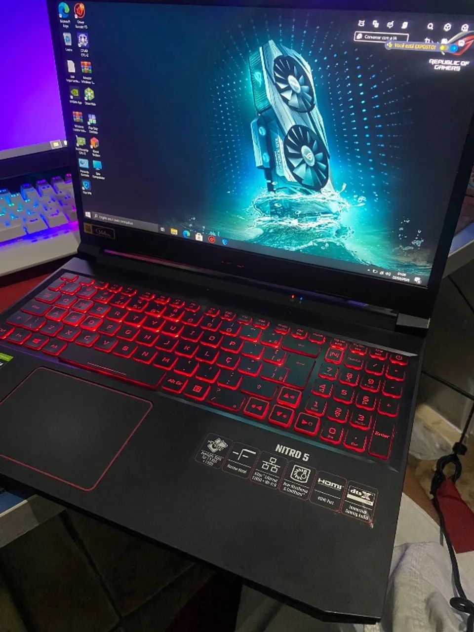Notebook Gamer Acer Nitro 5 Ryzen 7 - Foto 2