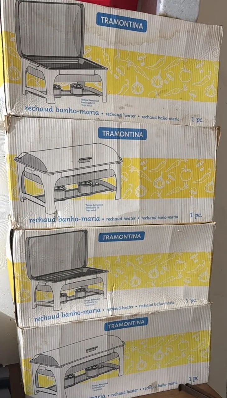 Rechaud Inox Tramontina - Foto 3