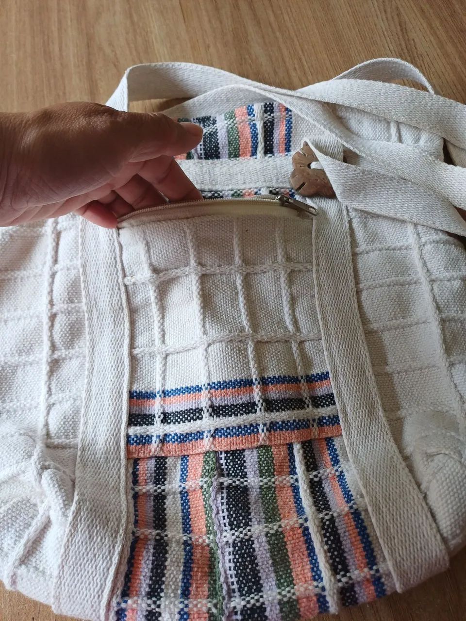 Bolsa artesanal pra viajar  - Foto 2