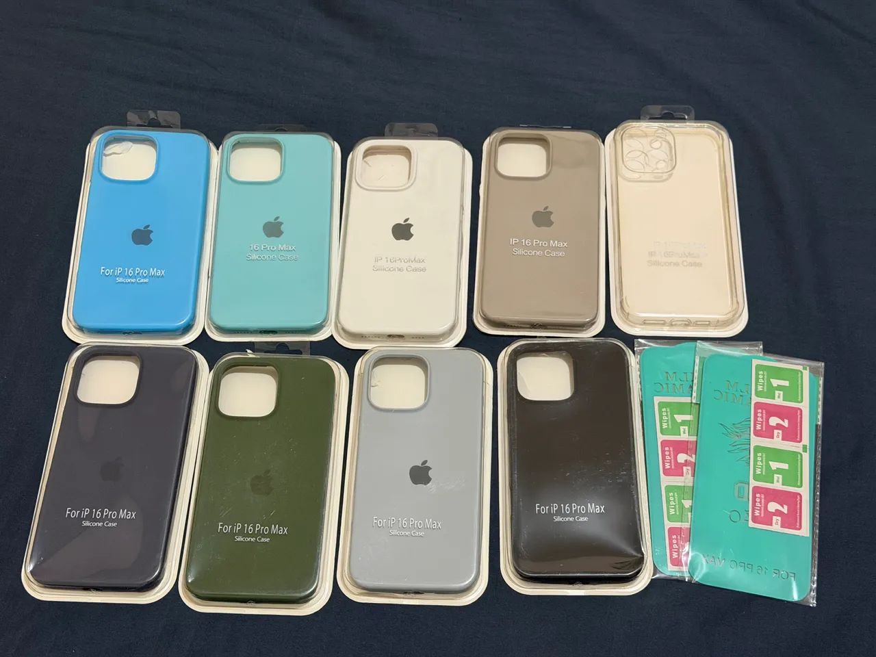 Kit Para iPhone 16 Pro Max Capas e películas
