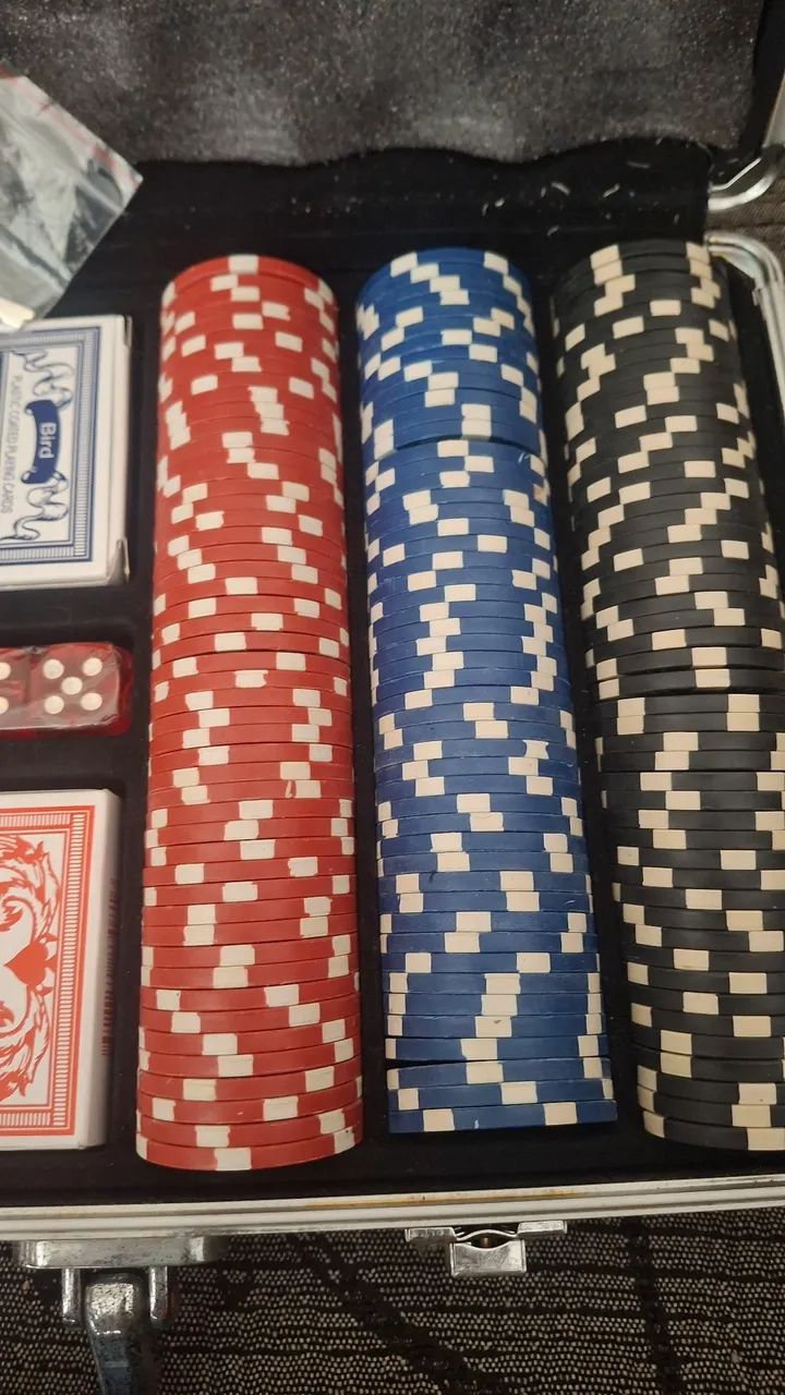 Maleta 300 fichas Poker - Foto 3
