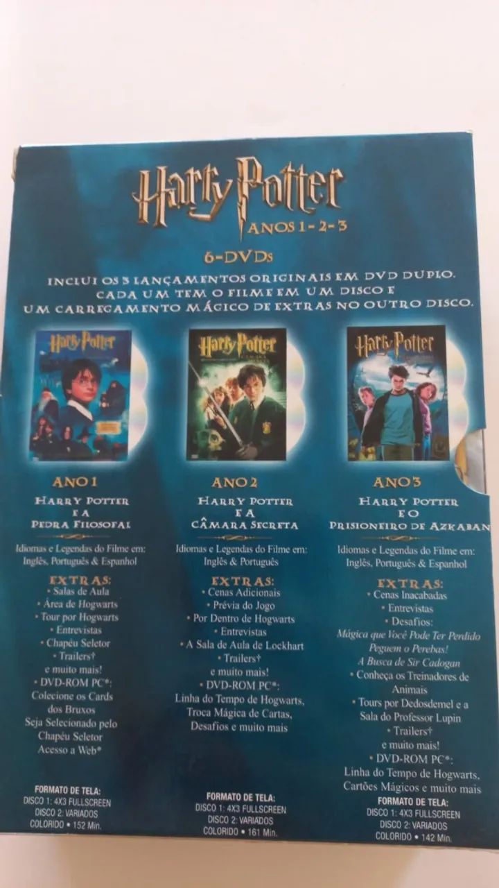 Harry Poter - box 3 filmes - Foto 3