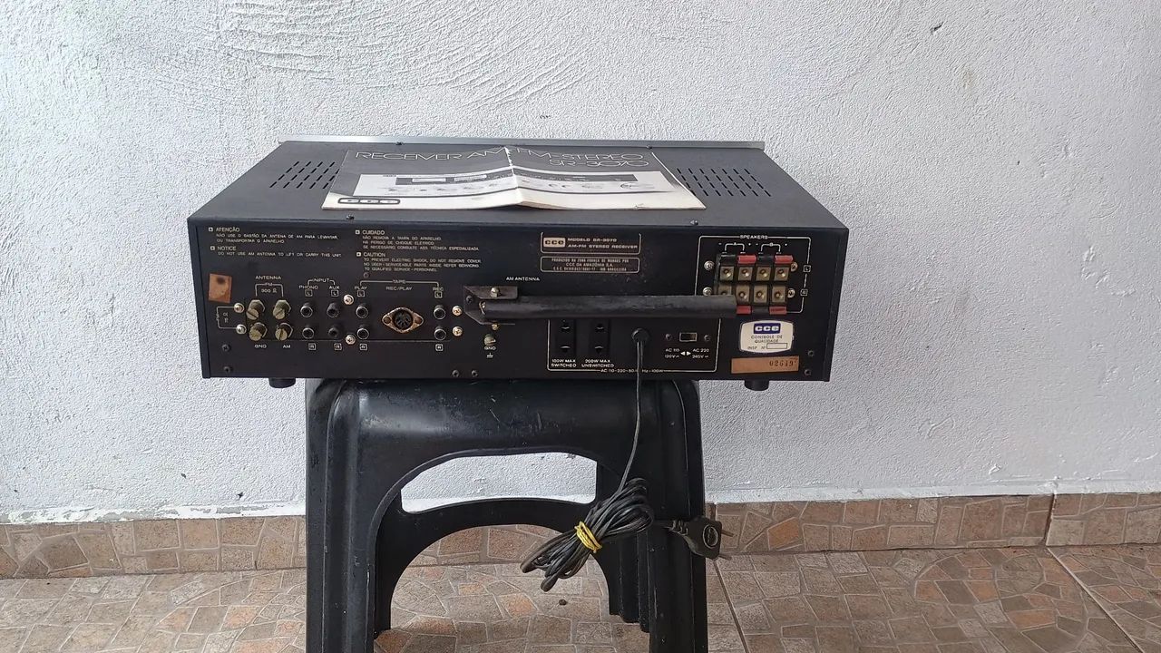 Reciver cce sr-3070 original com manual!!!!!! - Foto 4