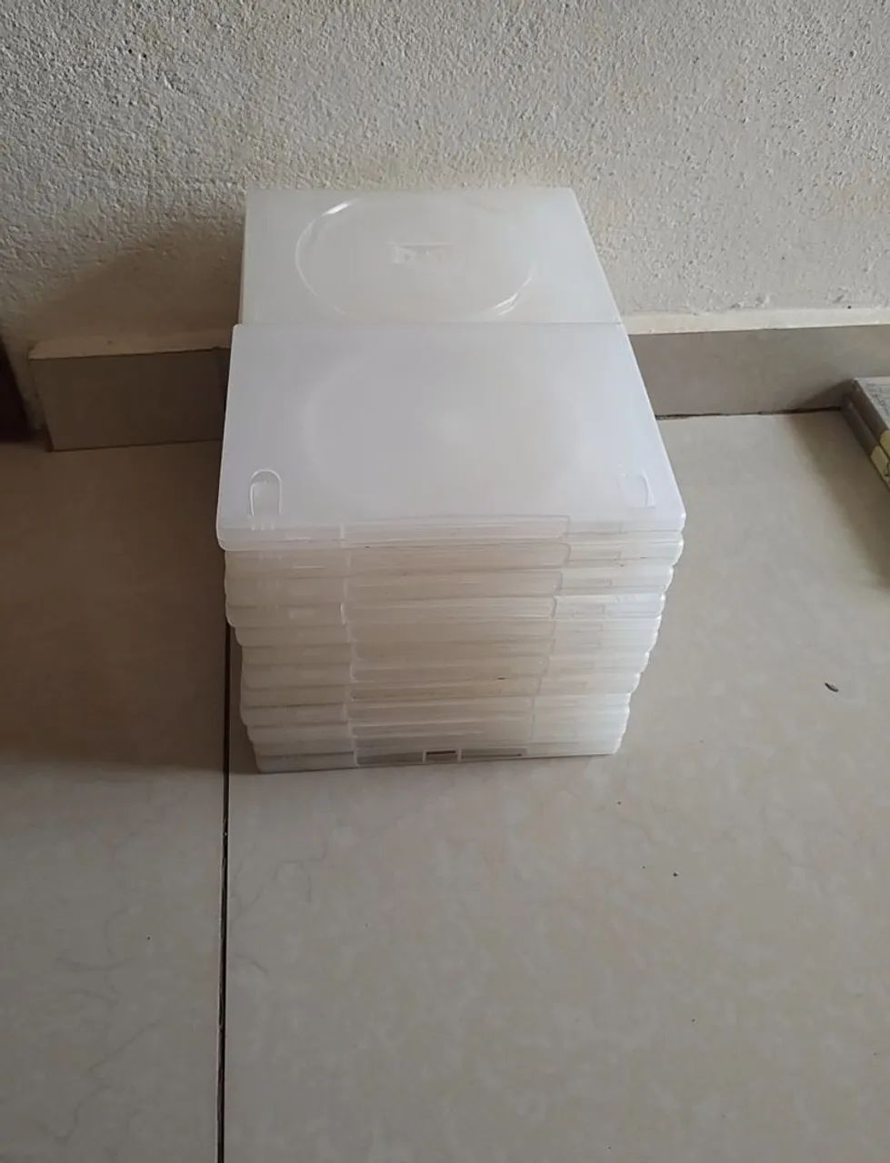 20 Capas para DVD - Transparente Amaray
