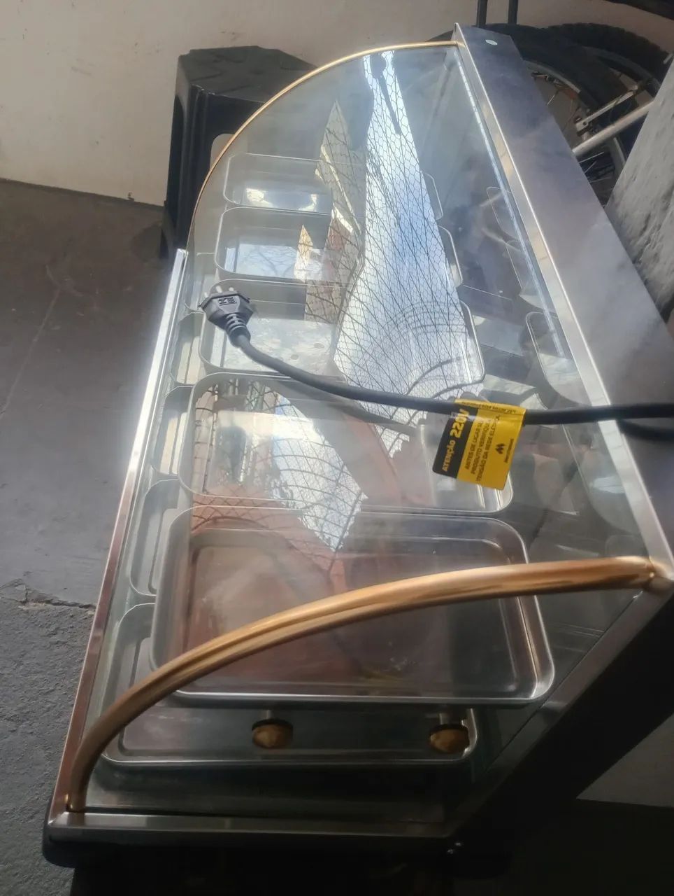 Estufa semi nova