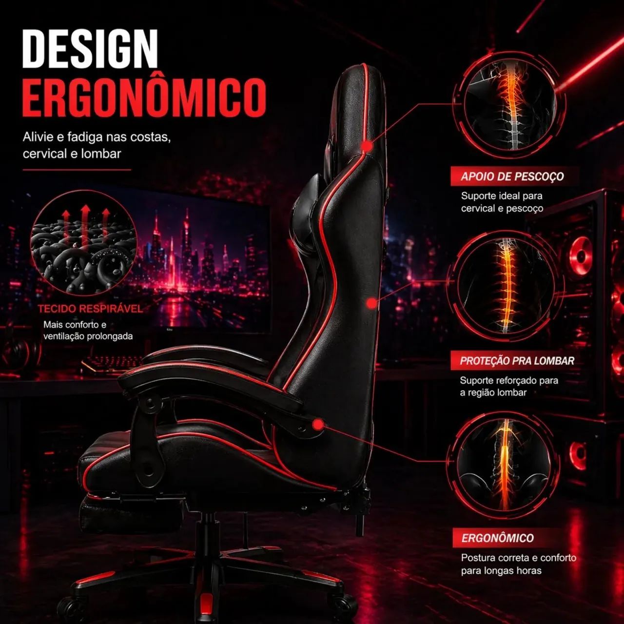 CADEIRA GAMER  - Foto 5