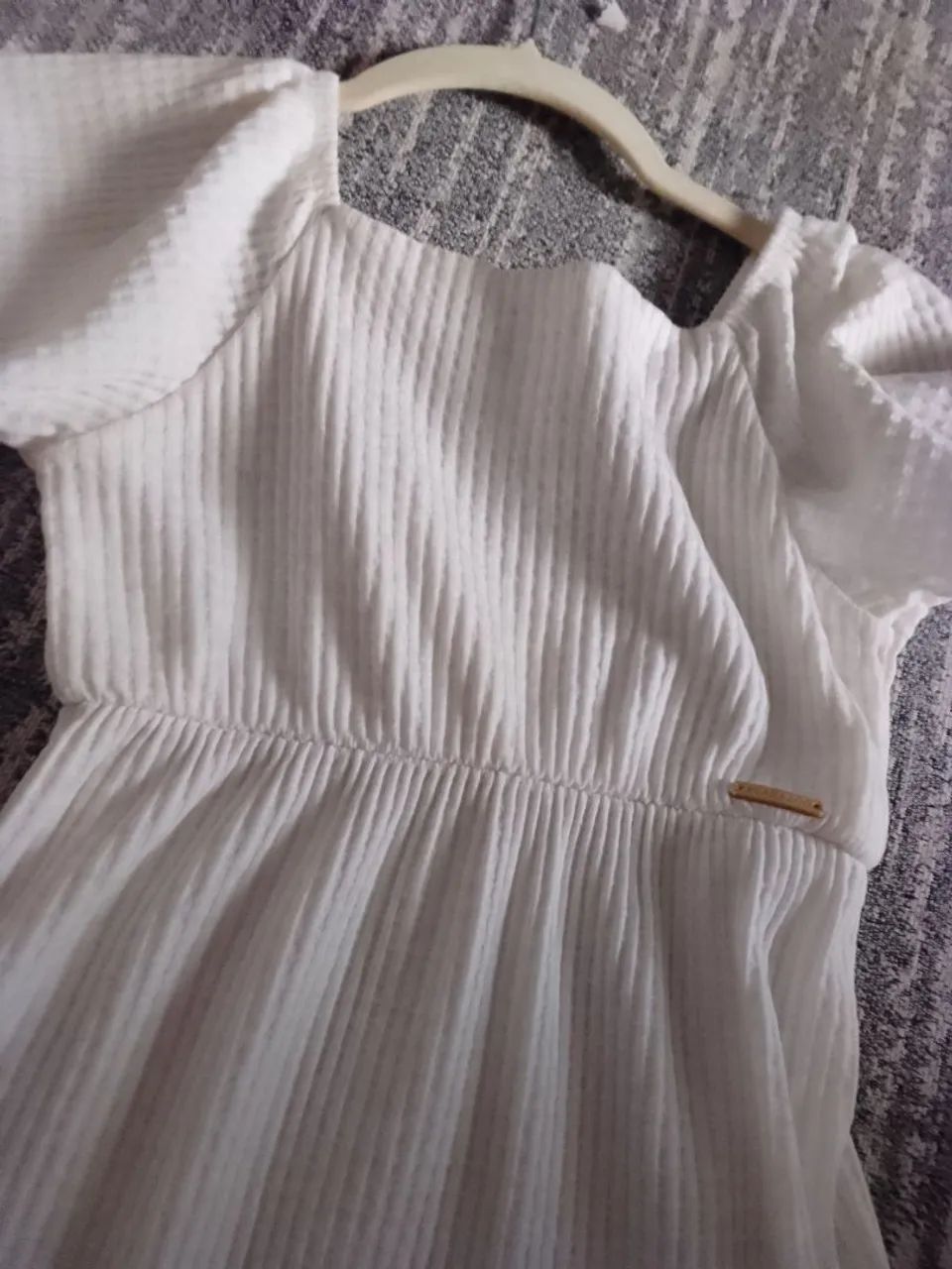 Vestido branco infantil 