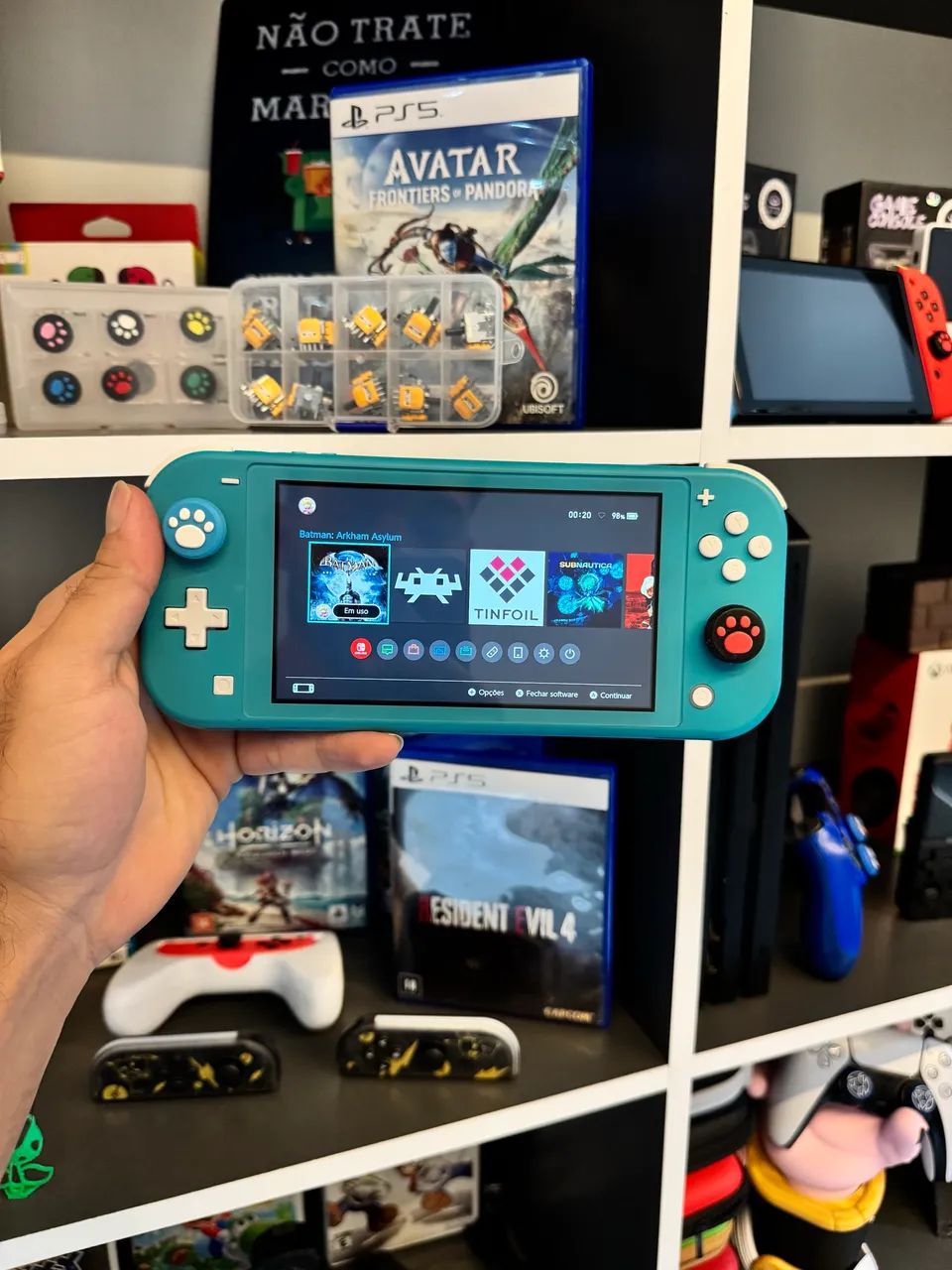 Nintendo Switch Lite desbloqueado 