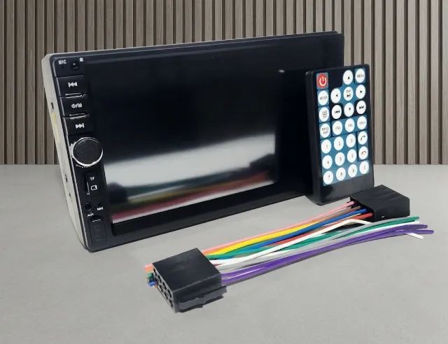 Multimídia MP5 2DIN 7 Polegadas Bluetooth USB - Foto 2