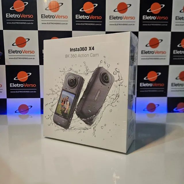 Câmera Insta360 X5 - Nova e Lacrada