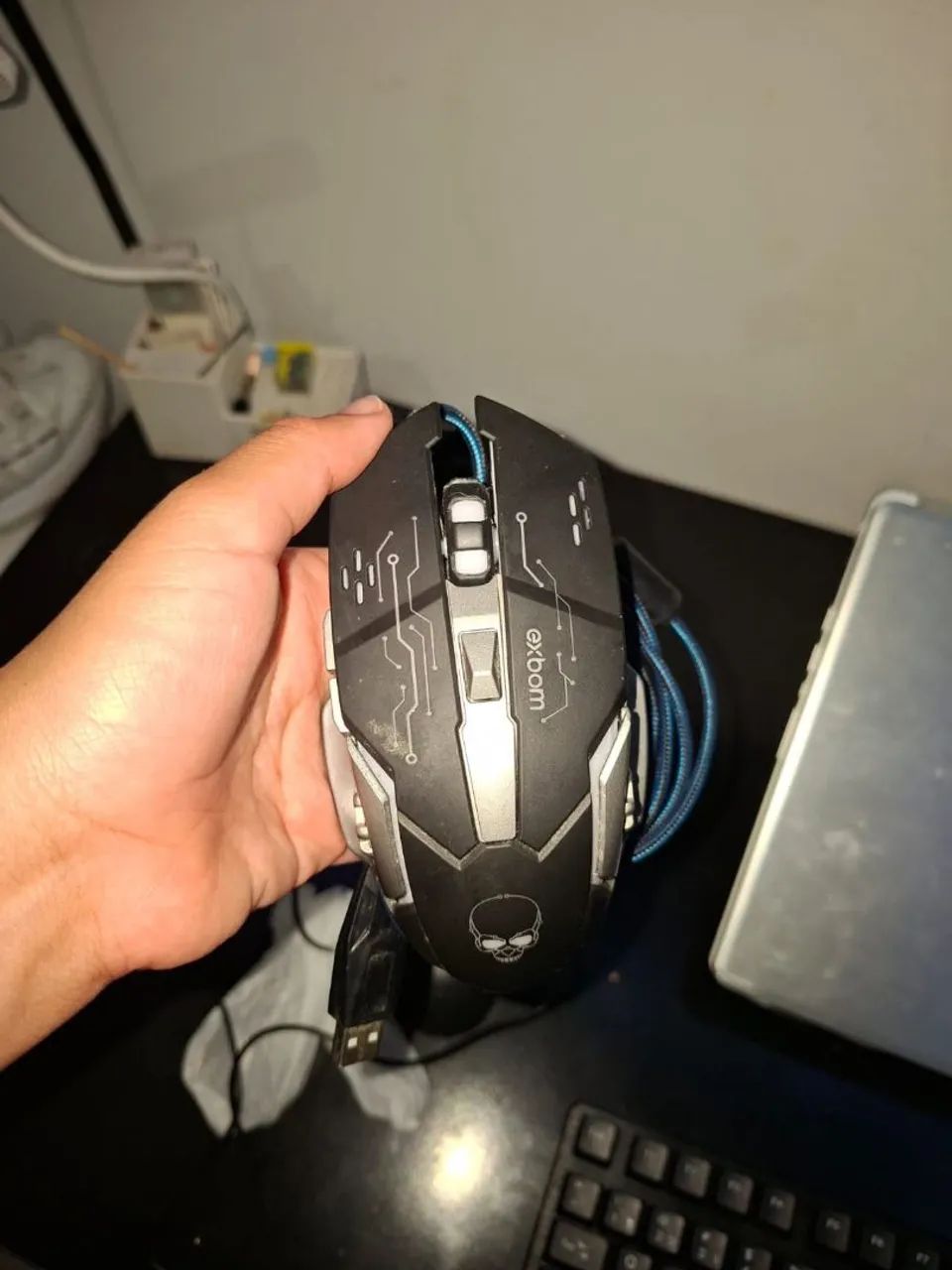 Mouse Gamer Ebox USB com Fio - 6 Botões - Foto 5