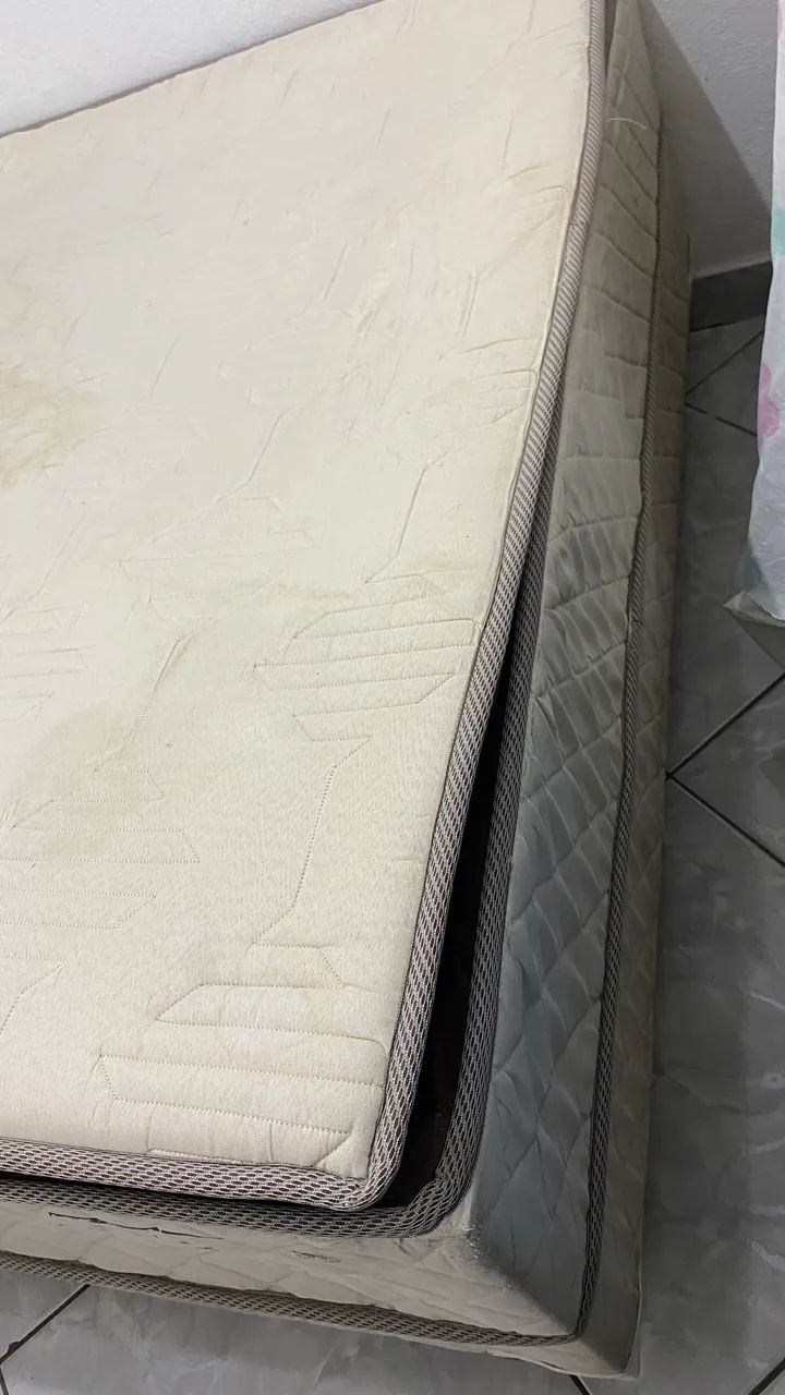 Cama box, base e colchão acoplado  - Foto 4
