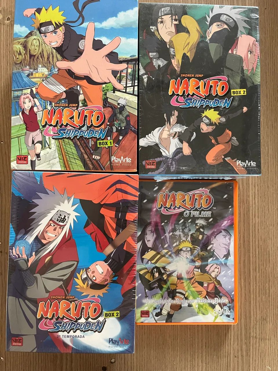 Box do Naruto original play arte