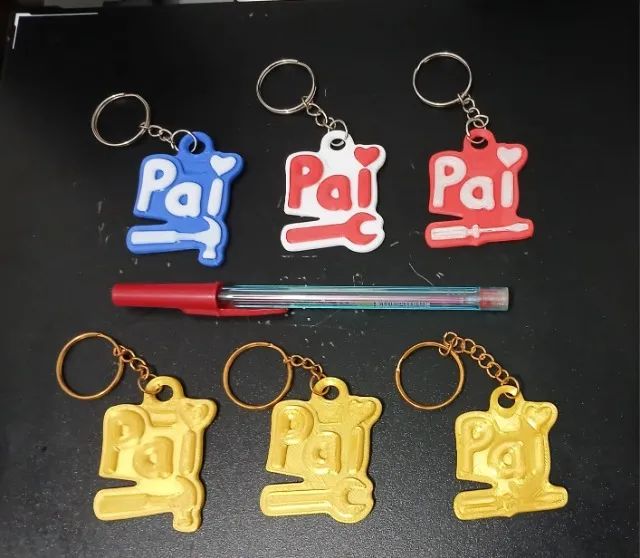 Chaveiro dia dos Pais _ Pai - Foto 2