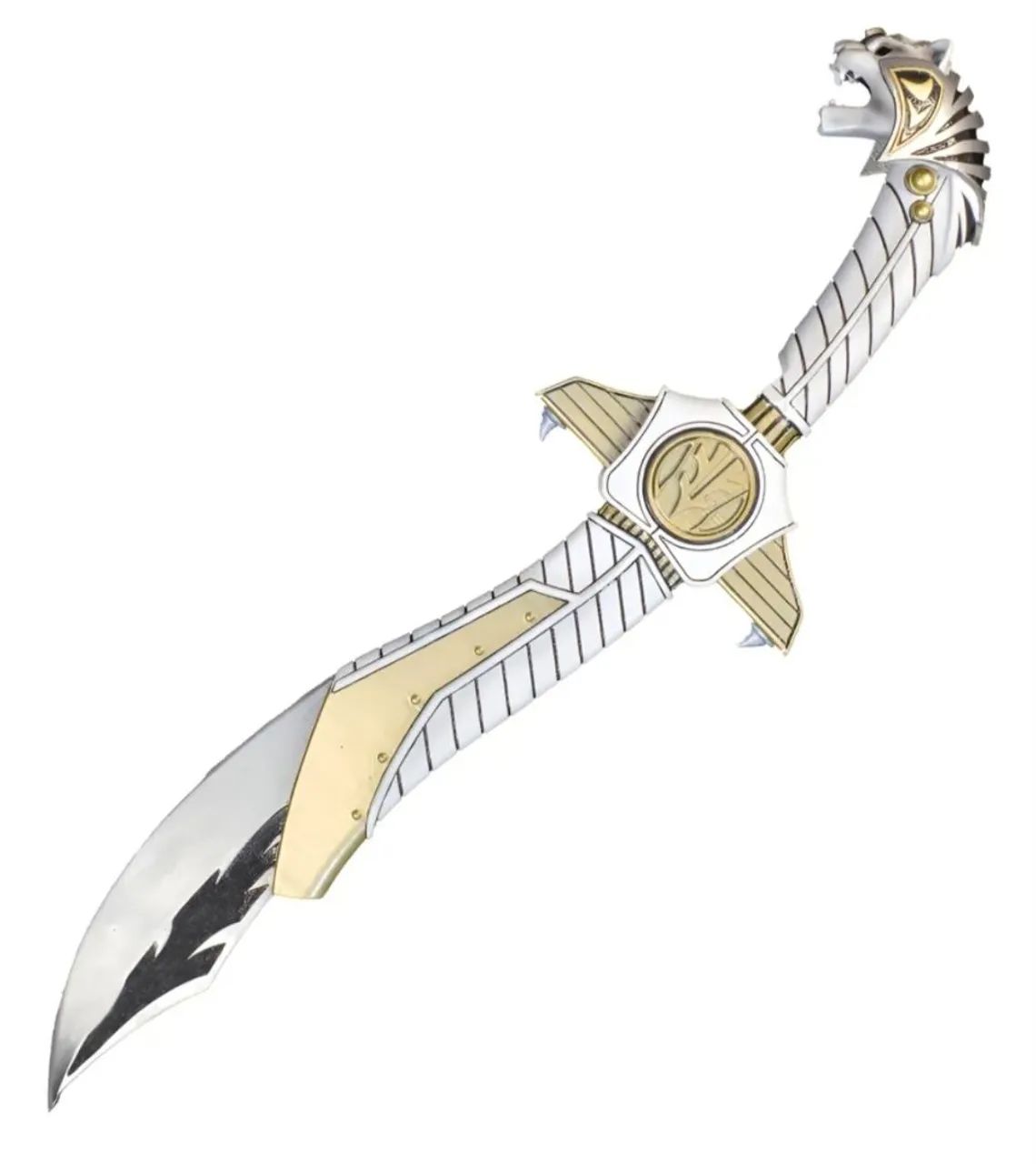 Power Ranger Branco - Sabre Branco 3d Saba + Morfador + Suporte - Foto 4
