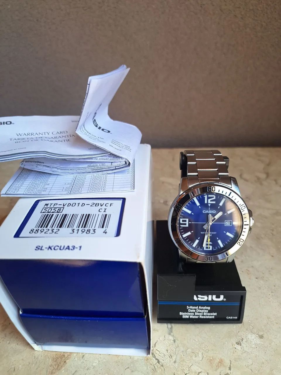 Casio MTP-VD01D-2BVCF - NOVO, SEM USO - Foto 3