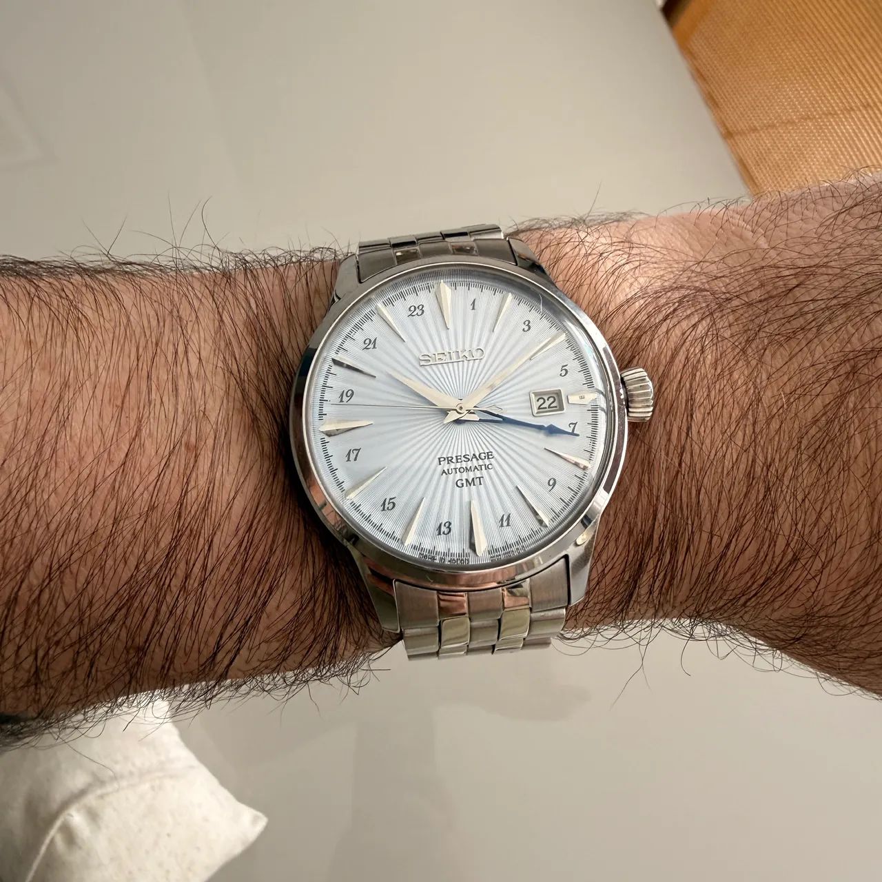 Seiko Presage Cocktail Time GMT Skydiving SSK037J1 - Foto 5