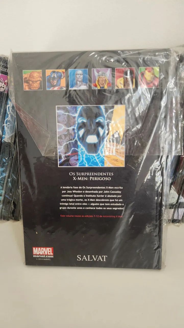 Marvel Salvat X-men Superpoderosos e X-men Perigoso - Foto 4