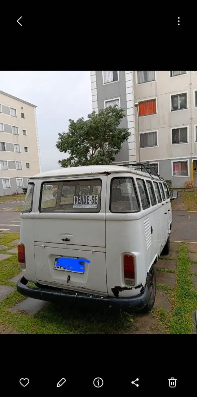 Volkswagen Kombi Standard/ Luxo/ Serie Prata 1996