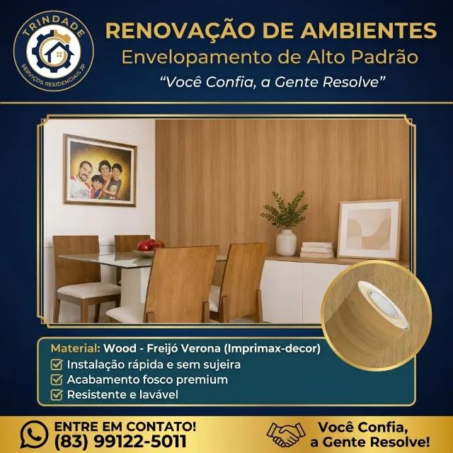 Envelopamento de Móveis, Armários e Paredes | Alto Padrão - Foto 2