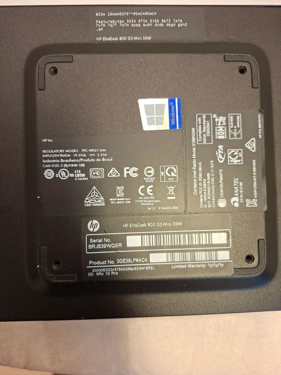 Mini pc I5 7500T Sem HD - Foto 3